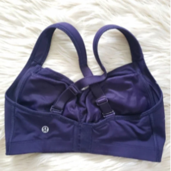 LULULEMON Ta ta tamer Purple sports bra - Picture 4 of 5